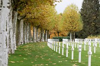 The Aisne-Marne American Cemetery and Memorial in Belleau, France. Original public domain image from Flickr