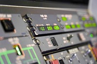 Afuel gauge is seen in a CC-150 Polaris refueling tanker as Royal Canadian Air Force Airmen assigned to the 437th Transport Squadron based out of Canadian Forces Base Trenton, Canada, perform refueling operations in training airspace over Alaska during the Red Flag-Alaska 19-3 exercise, Aug. 15, 2019. Red Flag-Alaska, a series of Pacific Air Forces commander-directed field training exercises for U.S. forces, provides joint offensive counter-air, interdiction, close air support, and large force employment training in a simulated combat environment. (U.S. Air Force photo/Justin Connaher). Original public domain image from Flickr