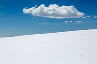 Backcountry skiing in the Gallatin Mountains, USA. Original public domain image from Flickr