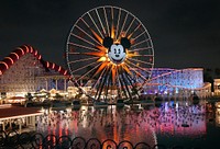 Mickey's Fun Wheel Disney California Adventure. Original public domain image from Flickr