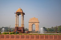 National War Memorial in New Delhi, India. Original public domain image from Flickr