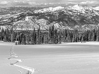 The Middle Fork Weiser River area during the winter. This area is located on the Payette National Forest's Council Ranger District. (Courtesy Photo by Todd Leeds). Original public domain image from Flickr