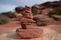 Rock CairnCredit: NPS/Neal Herbert. Original public domain image from Flickr