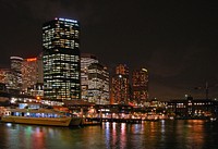 Circular Quay Sydney. Original public domain image from Flickr