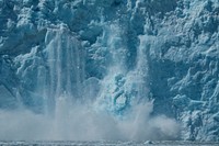 Aialik Glacier Calving 5, Kenai Fjords National Park, Alaska. Original public domain image from Flickr.