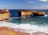 London Arch and Bridge Australia. Original public domain image from Flickr