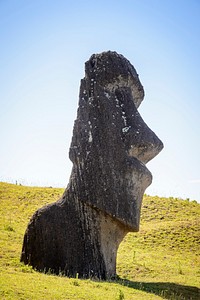 Native sculpture. Free public domain CC0 photo.