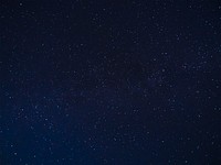 Starry night sky. Free public domain CC0 image.