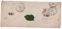 Antique envelope. Free public domain CC0 image.