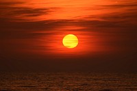 Sunset background. Free public domain CC0 photo.