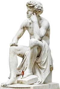 Greek statue. Free public domain CC0 photo.