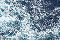 Sea waves crashing close up. Free public domain CC0 photo.