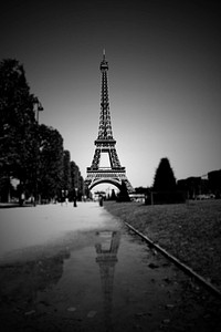 The Eifel Tower, background photo. Free public domain CC0 image.