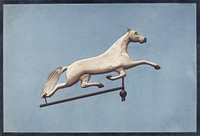 Horse Weather Vane (1935&ndash;1942) by Henry Murphy. Original from The National Gallery of Art. Digitally enhanced by rawpixel.
