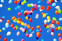 Free latex balloons image, public domain celebration CC0 photo.