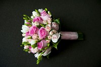 Free flower bouquet image, public domain wedding CC0 photo.