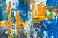 Free bold abstract painting background, public domain CC0 photo.