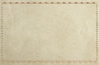 Boho tribal doodle style border psd frame