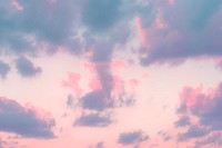 Vibrant pastel sky background