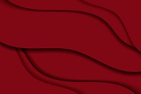 Abstract wavy red background copy space