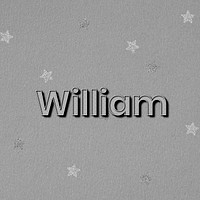 William name polka dot lettering font typography