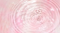 Vector pink water drop circle ripple background