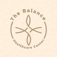 Life balance logo template vector for health and wellness