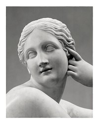 Greek statue art print (1819&ndash;1824) by Antonio Canova. Original from The MET museum. Digitally enhanced by rawpixel.