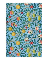 William Morris poster, vintage Four fruits pattern wall decor (1862). Original from The Smithsonian Institution. Digitally enhanced by rawpixel.