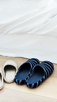 Slippers on floor  iPhone wallpaper