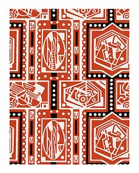 Art Gout Beaute poster, patterned design