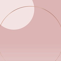 Nude pink Nordic aesthetic background vector Swiss graphic) style