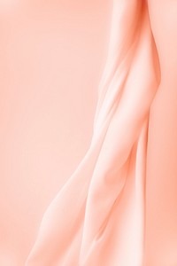 Peach textile texture background for social media banner