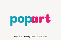 Poppins & Coiny open source font by Indian Type Foundry, Jonny Pinhorn and Marcelo Magalhães