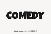 Luckiest Guy open source font by Astigmatic