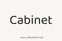 Baloo 2 open source font by Ek Type