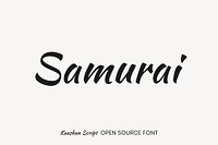 Kaushan Script open source font by Impallari Type