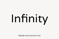 Varela open source font by Joe Prince