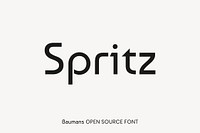 Baumans open source font by Cyreal
