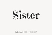 Emilys Candy open source font by Neapolitan