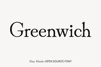 Hina Mincho open source font by Satsuyako