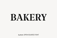 Katibeh open source font by KB Studio