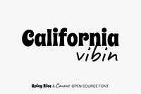 Spicy Rice & Caveat open source font by Astigmatic, Impallari Type