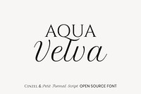Cinzel & Petit Formal Script open source font by Natanael Gama, Impallari Type