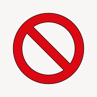 Blank prohibition and do not sign vector