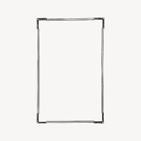 Basic frame clipart, drawing illustration vector. Free public domain CC0 image.