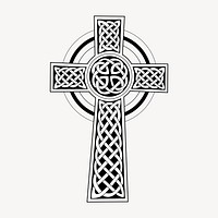Cross clipart, religion illustration vector. Free public domain CC0 image