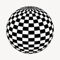 Ball clipart, pattern illustration vector. Free public domain CC0 image