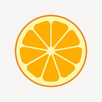 Tangerine clipart, food illustration vector. Free public domain CC0 image.