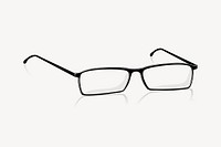 Eyeglasses clipart, object illustration psd. Free public domain CC0 image.